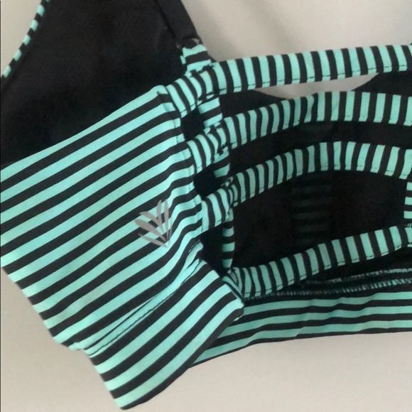 Stripe Sports Bra - Picture 2 of 5